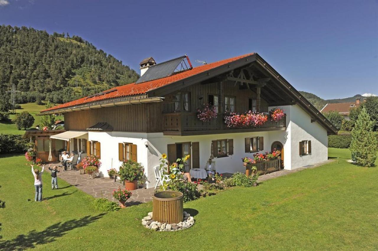 Ferienwohnung Alpenwelt Wallgau Exterior foto