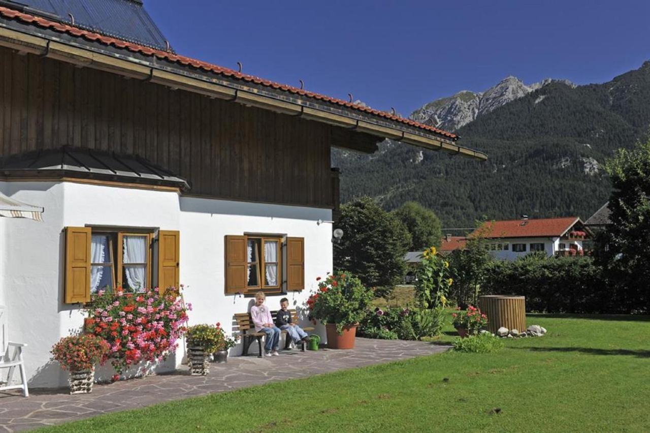 Ferienwohnung Alpenwelt Wallgau Exterior foto